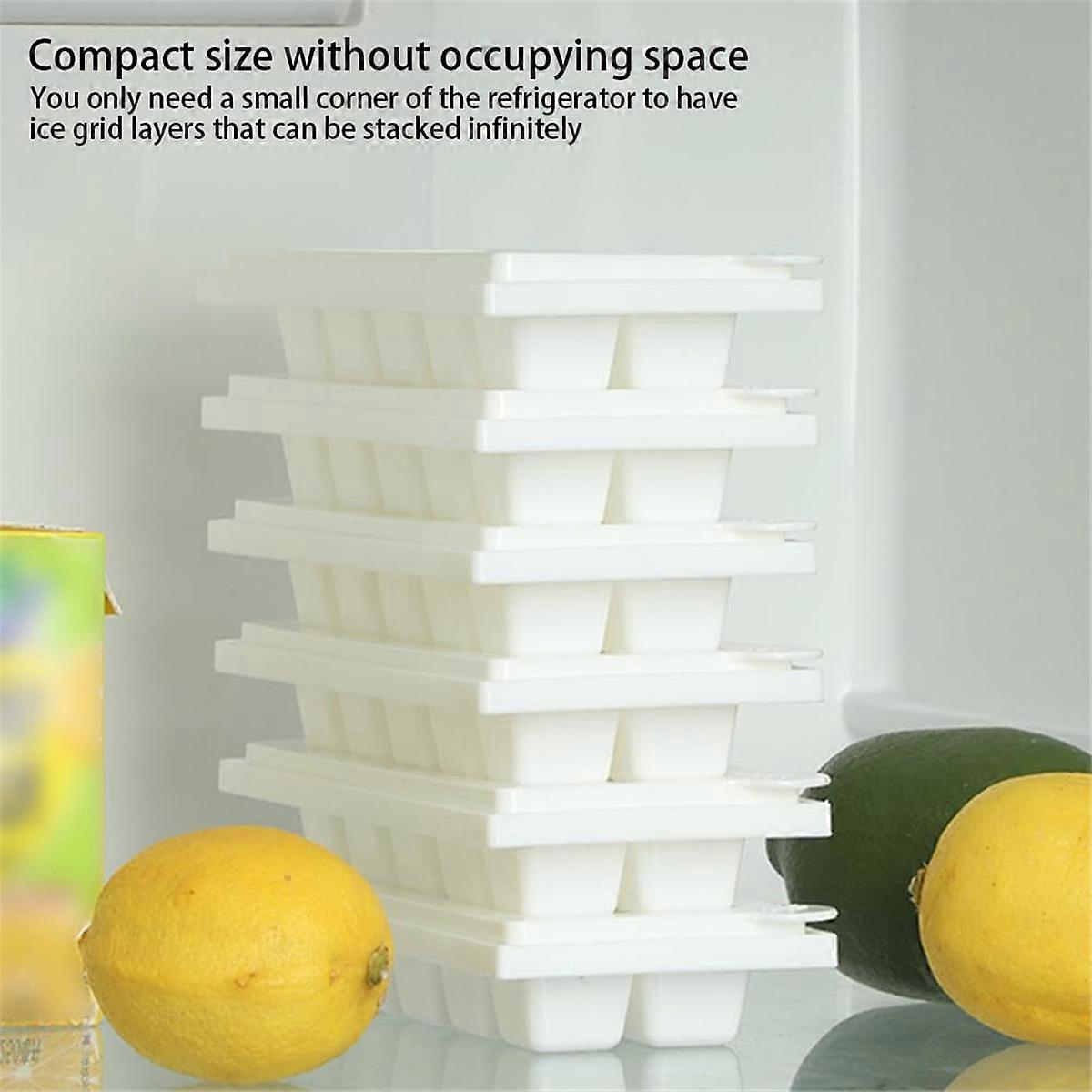 Rotating Ice Grid Ice Block Mold Ice Making Cup White