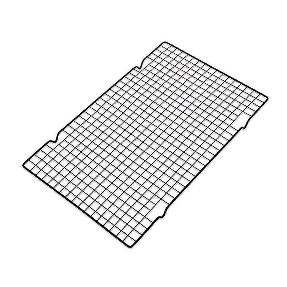 3Pcs Cake Cooling Rack,Black Carbon Steel Bread Drying Net,Net Rack A