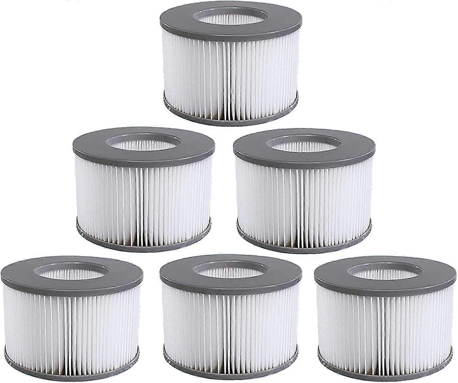 Mscomft Set of 4 replacement filters for MSPA Whirlpool filter - Filter cartridges for hot tubs and hot tubs - For inflatable pools - Model from 2020