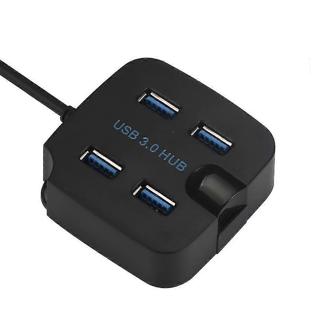 USB 4-Port Hub Splitter with 4 Mobile Phone Holders