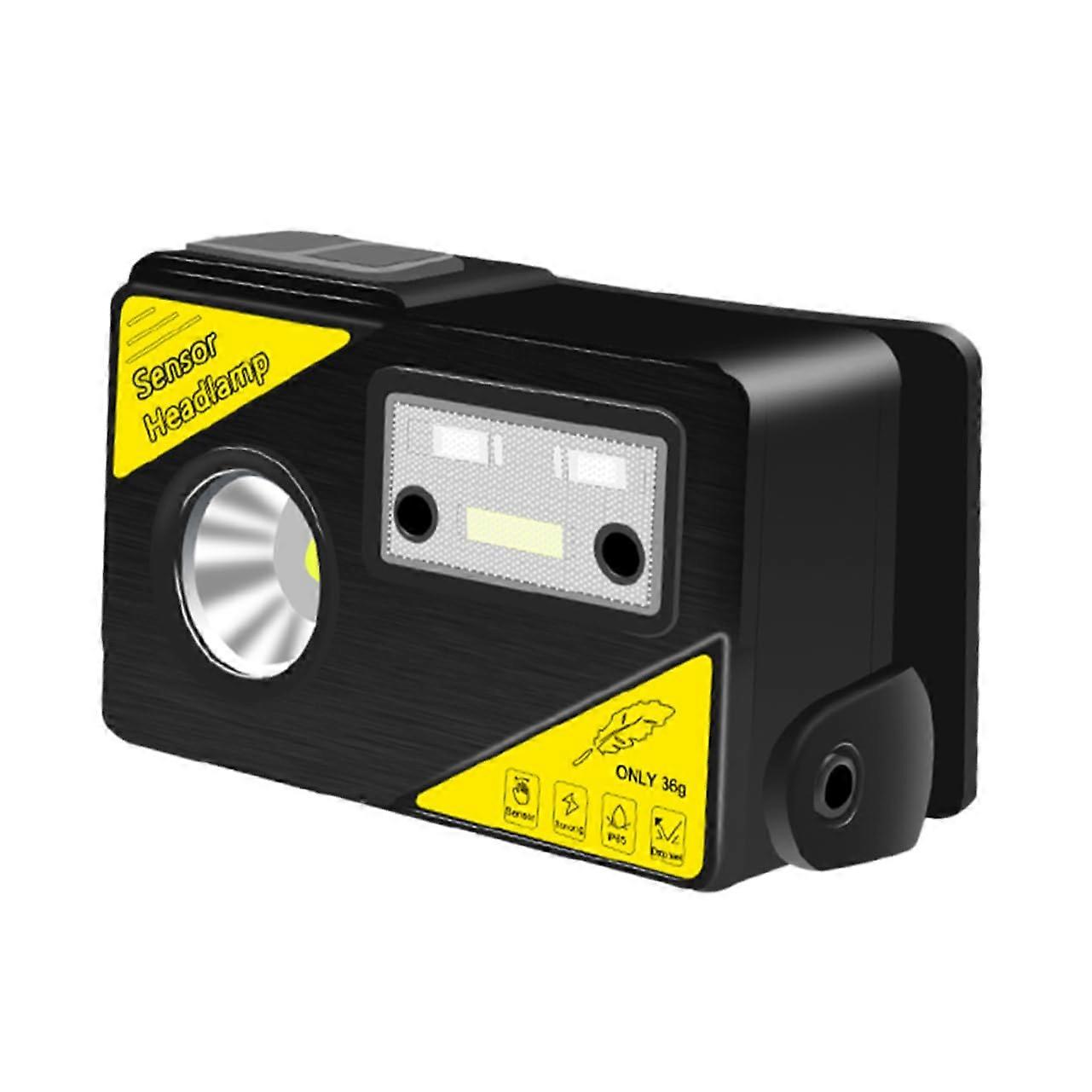 Fishing Headlamp Multi-Function Outdoor Camping Headlamp Charging and Sensor Led