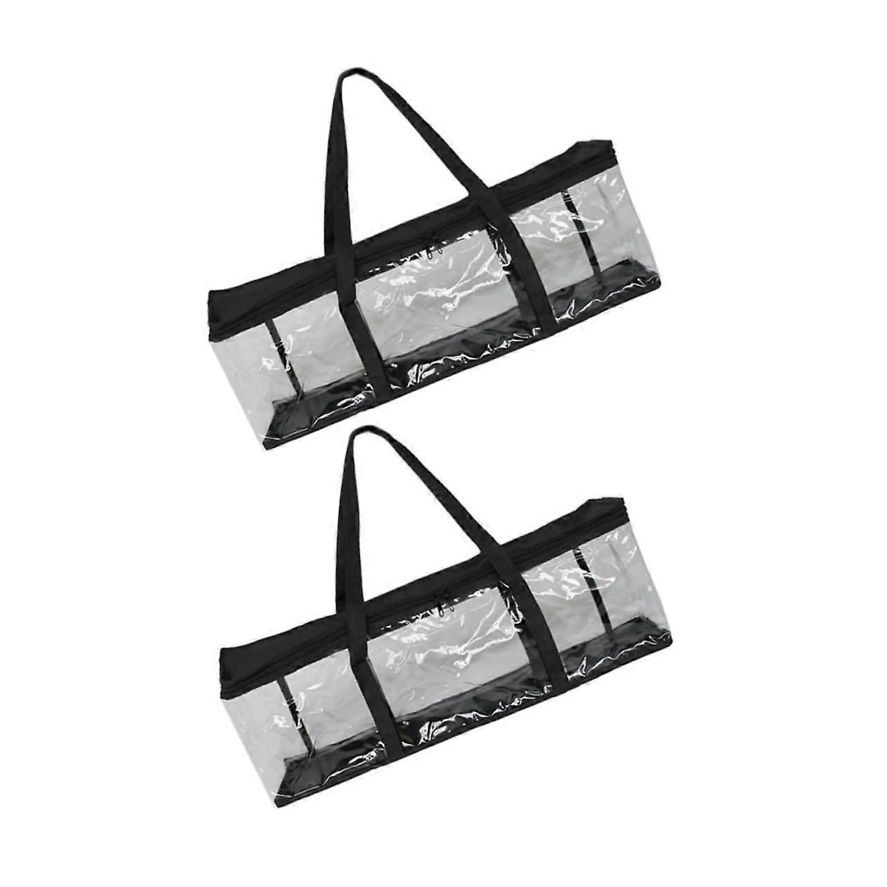 Storage Bag Carrying Handles Media Bag for Books Games and DVDs