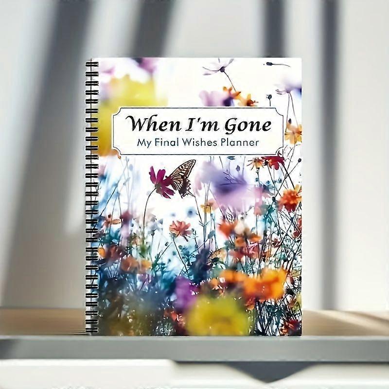 I'm Dead, End Of Life Planner Binder Everything You Need to Know When I'm Gone Organizer for Final Wishes Business Affairs Notebook
