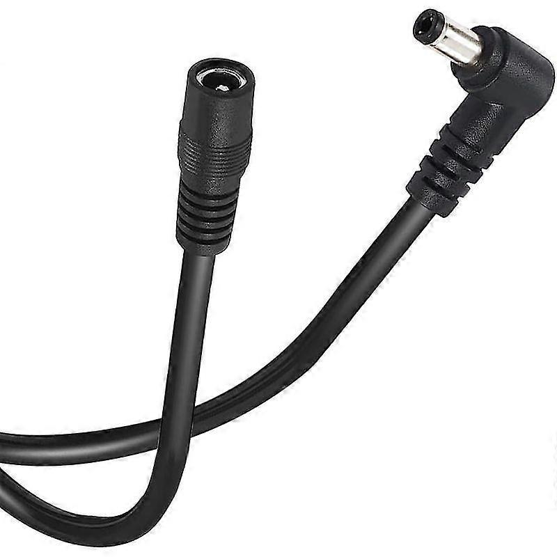 5.5 X 2.1mm Right Angled Dc Power Extension Cable - Cctv Power Solution