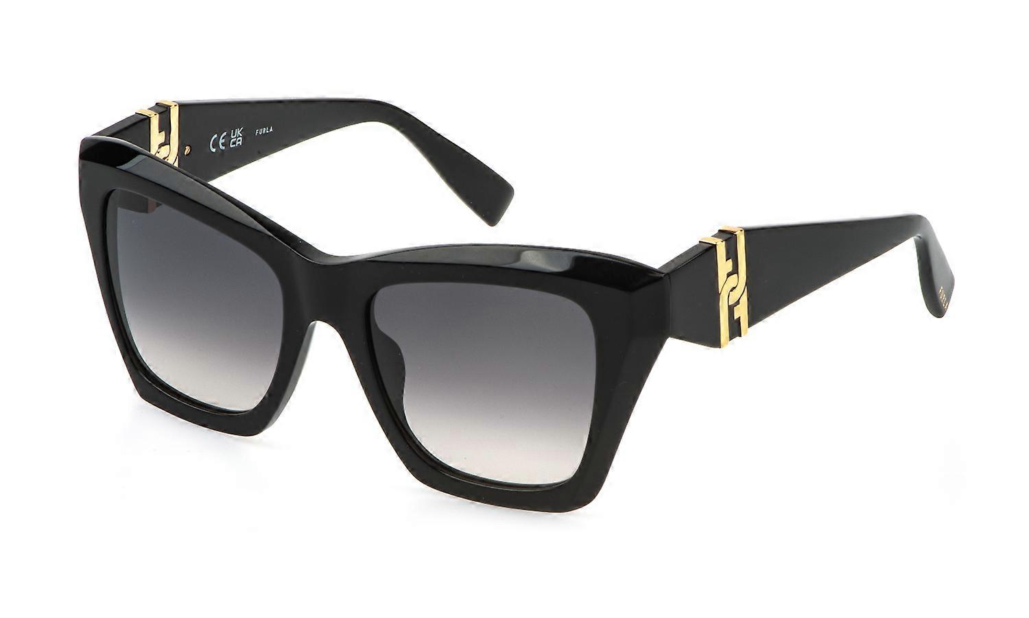 Sunglasses Furla SFU884 0700 Black LUCIDO 52/19/140 WOMAN