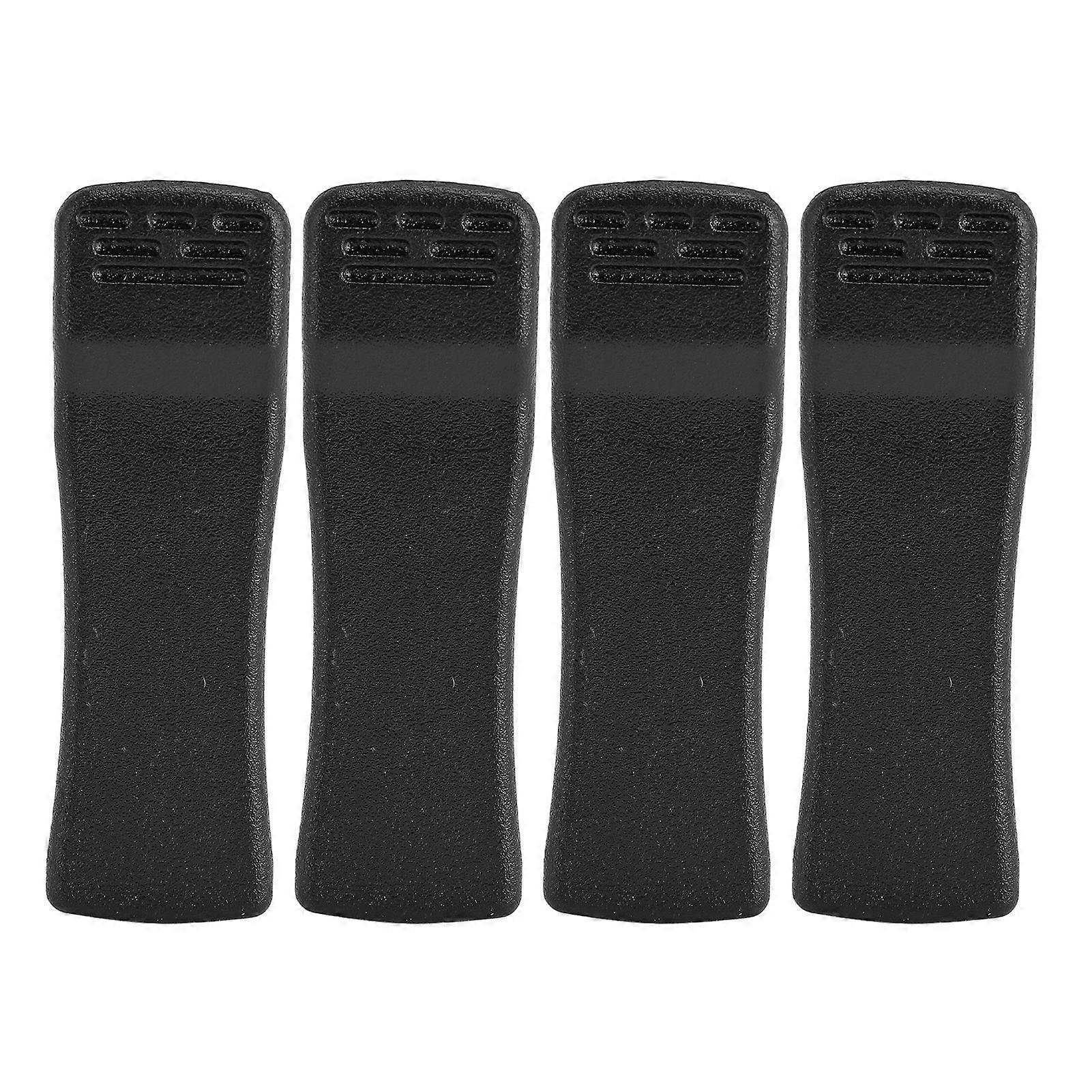 4PCS Two Way Talk ABS Portable Radio Belt Clip Replacement for TAIT TP9100 TP9135 TP9140 TP9155 TP9160 Black