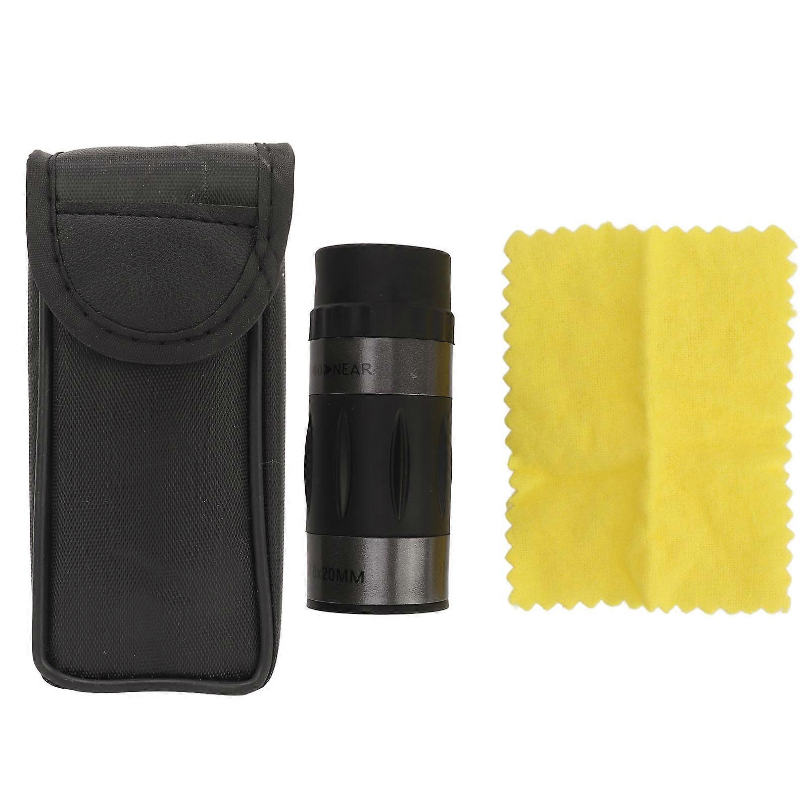 8 X 20 Monocular Cross Scale High Definition Pocket Telescope for Concerts Bird Watching Camping