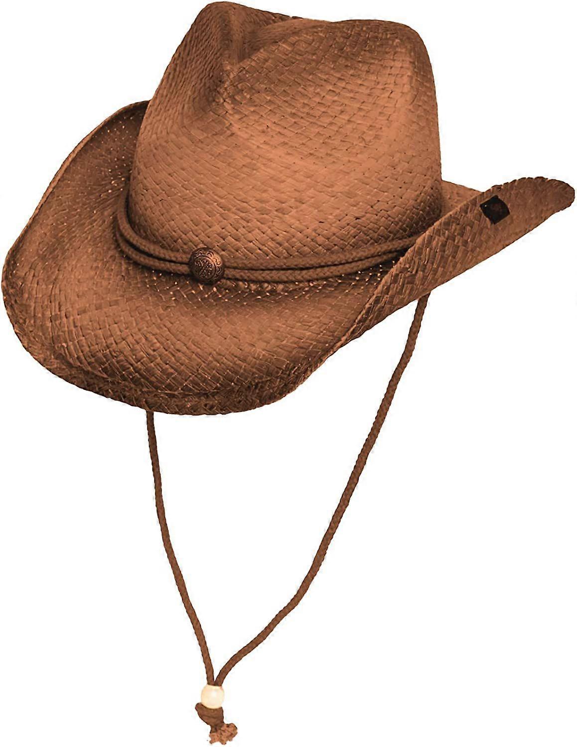 Herren Stroh Round Up Cowboyhut