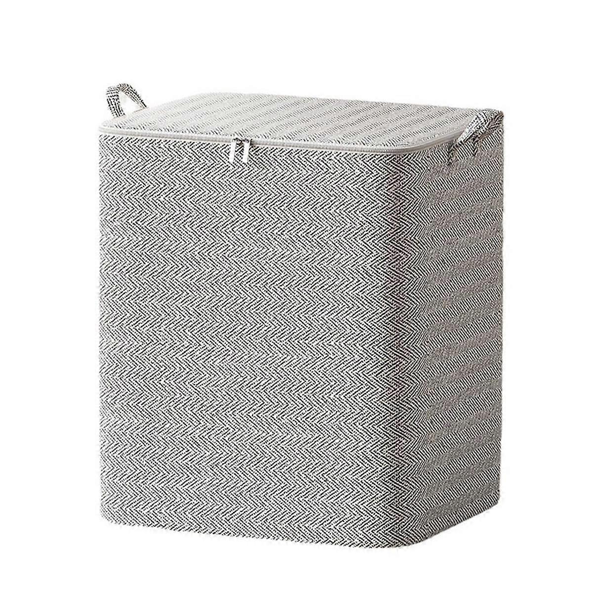 3-Dimensional Storage Box Household Storage Box with Window Organizer Cloth Folding Large Capacity Wardrobe Storage 30L