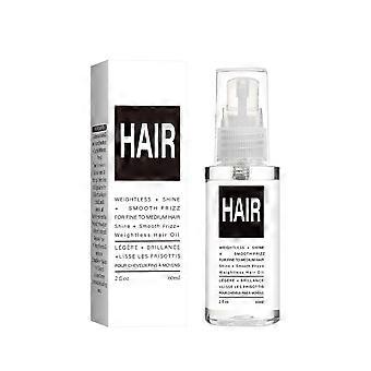 Óleo de Cabelo - Óleo de Cabelo Leve para Cabelos Finos a Médios - Suaviza o Frizz, Pontas Duplas, Adiciona Sulfato de Brilho, Parabenos e Sem Glúten