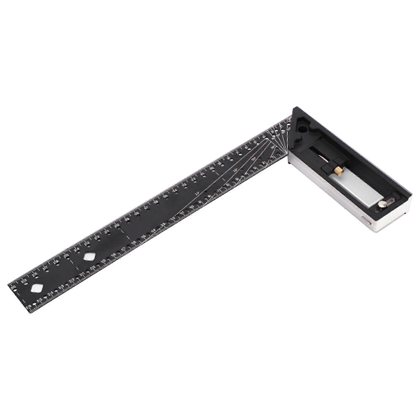 Woodworking Positioning Ruler  Precision Triangle Ruler for Roofer Builders Carpenters