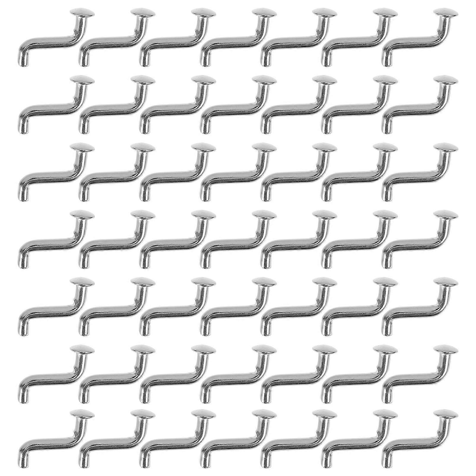 50 قطعة J بولت البليت الرف هوك سلامة دبوس الثقيلة كليب البليت أرفف هوك كليب