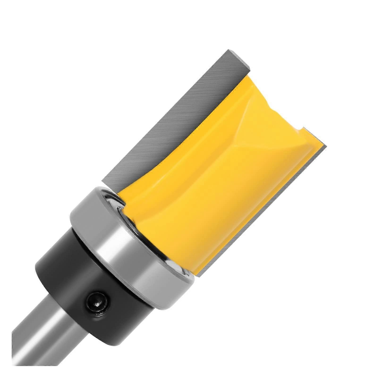 Hardware Milling Cutter 8mm Shank Template Trimming Hinge Mortise Router Bit for Woodworking 8X19X25 Specifications