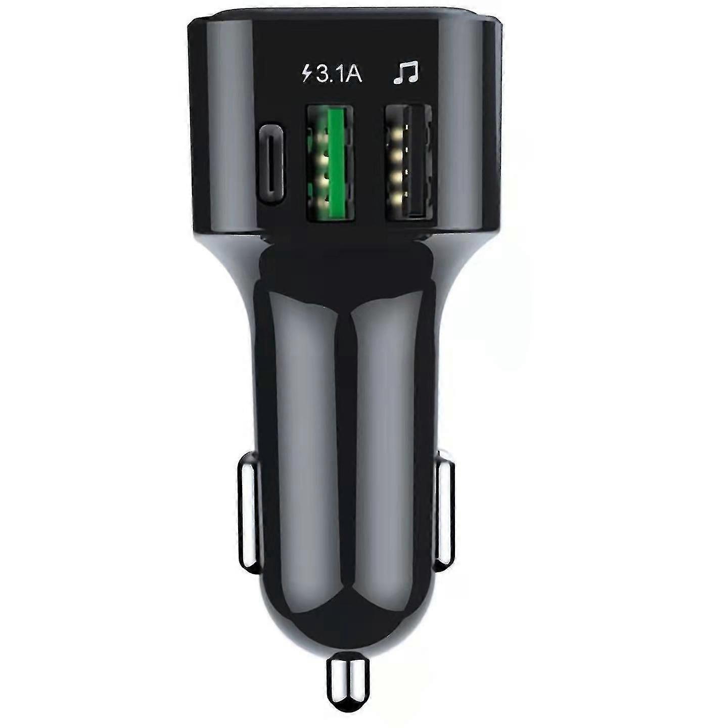 Vcan Universal Wireless Car Fm Transmitter Mp3 Player With Fast Car Wireless Charger