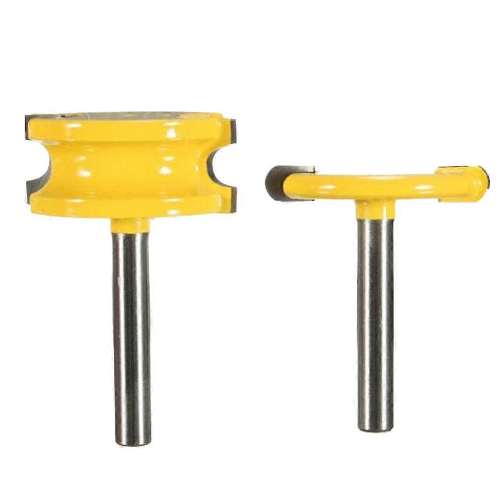 2 X Canoe Flute and Bead Router Bits Set Woodworking Router Bits High Hardness