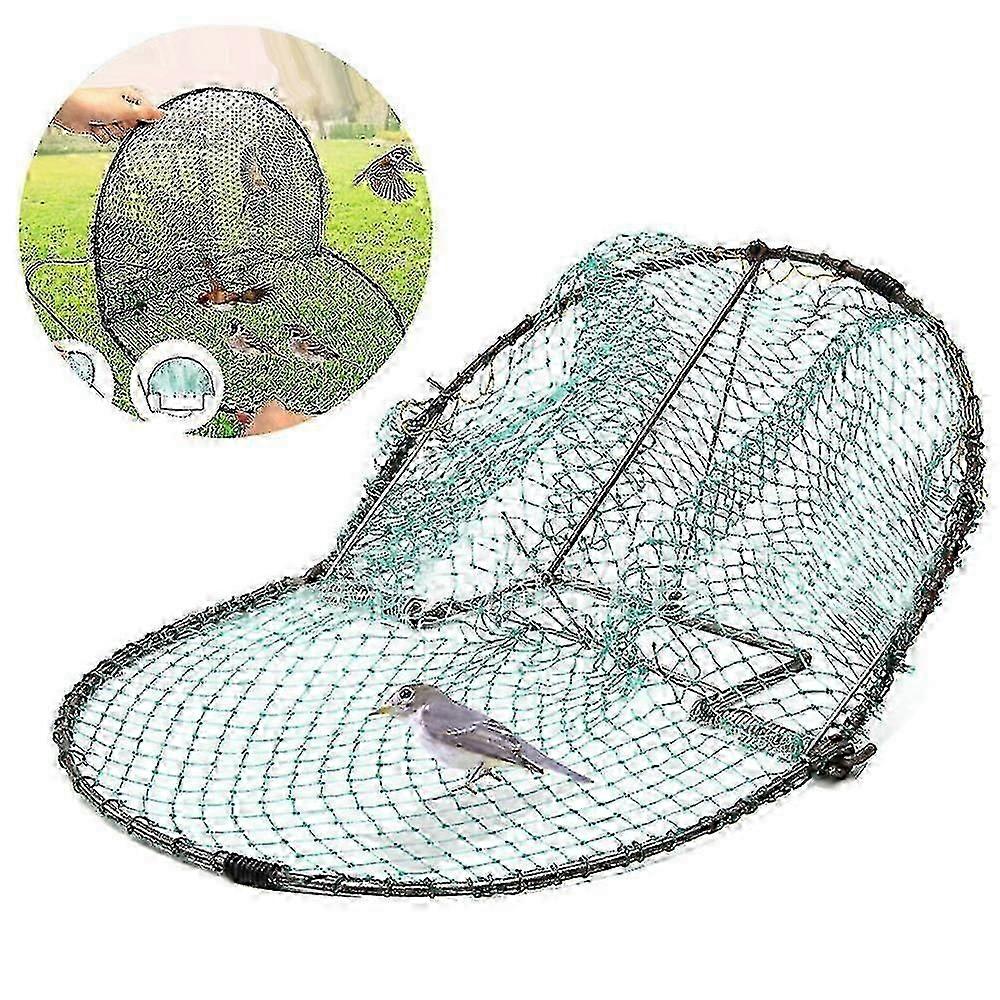 Professional Bird Trap Catcher, Reusable Pigeon Hunting Net & Durable Bird Leghold Trap for Outdoor Use