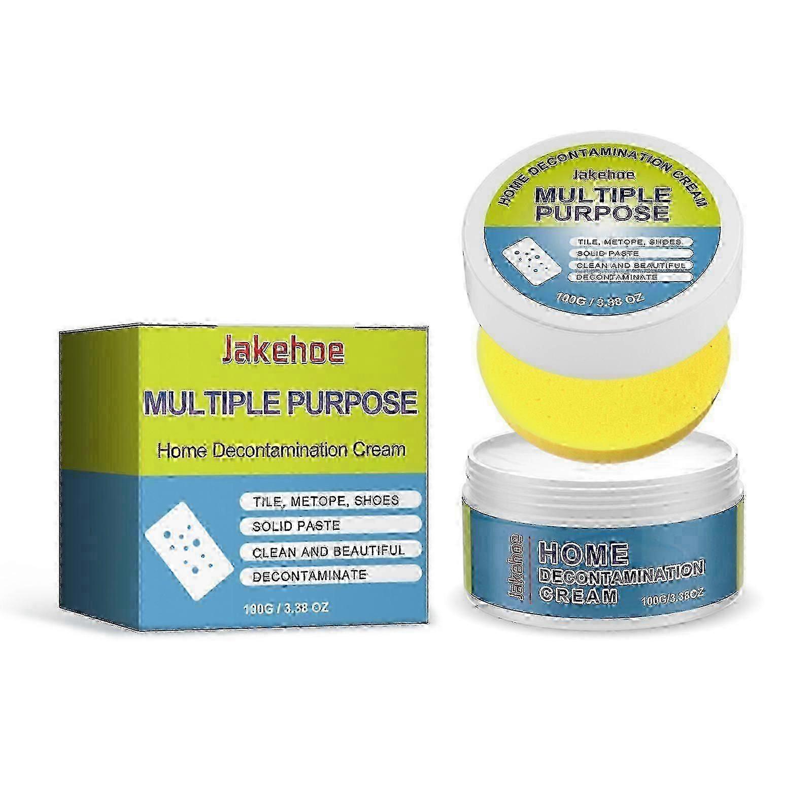 多用途家用去污霜，厨房炉灶抽油烟机重油污垢清洁霜