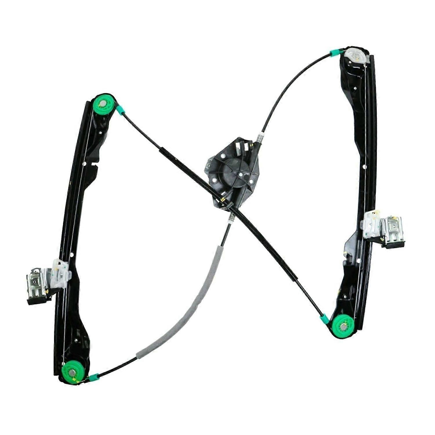 Manual Window Regulator Driver Side Left Fits 2 Door 740128 12500200L 6S4Z6123201AA