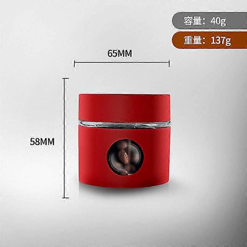 Ventable Airtight Stainless Steel Tank with Steel Spoon for Kitchen Storage of Coffee Beans, Available in 500g and 750g Formats