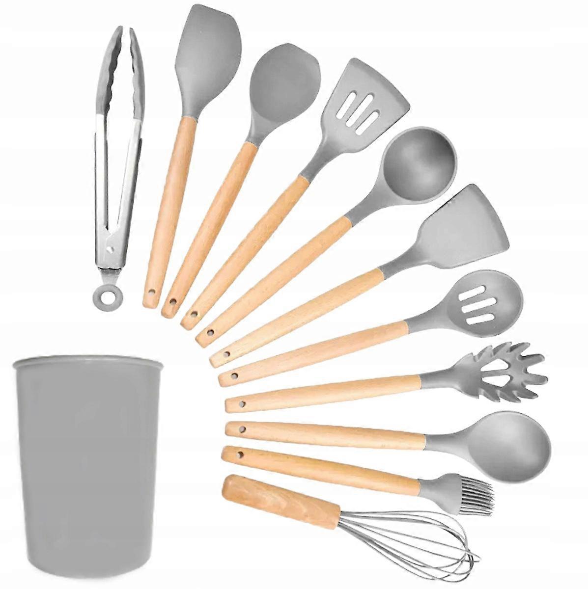 Da64a Kitchen Utensils Set Accessories 12 Elements Container