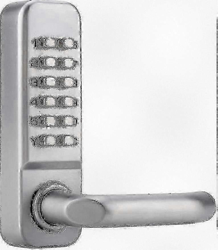 Waterproof Mechanical Code Lock with 1-11 Digit Code Combination for Keyless Access, Ideal Security Password Coded Lock for Wooden Doors and