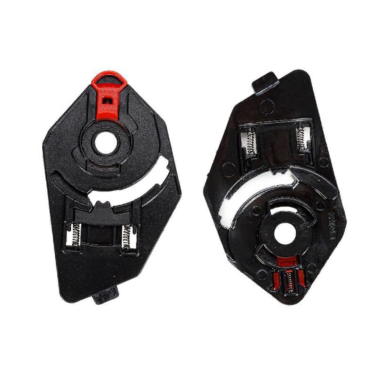 1 Pair Replacement Shield Faceshields Motorcycle Helmet Accessory Compatible for FF324 Helmet Screen Lens Mounting Base
