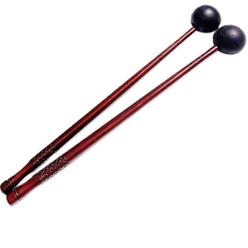 1 Pair Tongue Drum Mallets Soft Rubber Head Drum Sticks for Log Drums