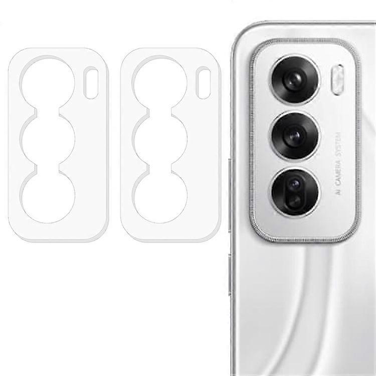 Oppo Reno12 Pro 5G(中国)カメラレンズプロテクター強化ガラス3Dアークエッジレンズフィルムに対応する2個