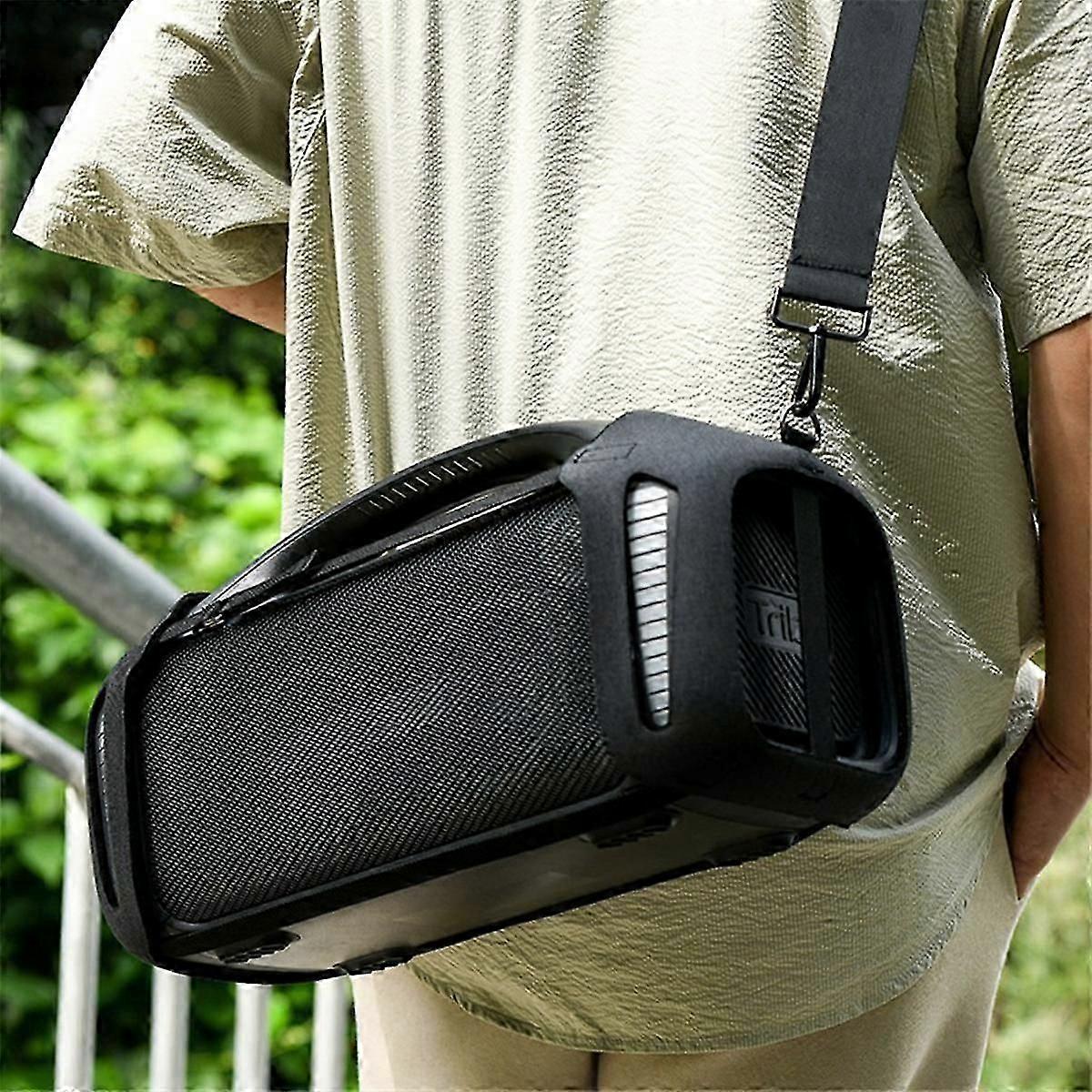 Travel Case Cover Fall-Proof Carrying Strap Protective Case with Adjustable Shoulder Strap for Stor