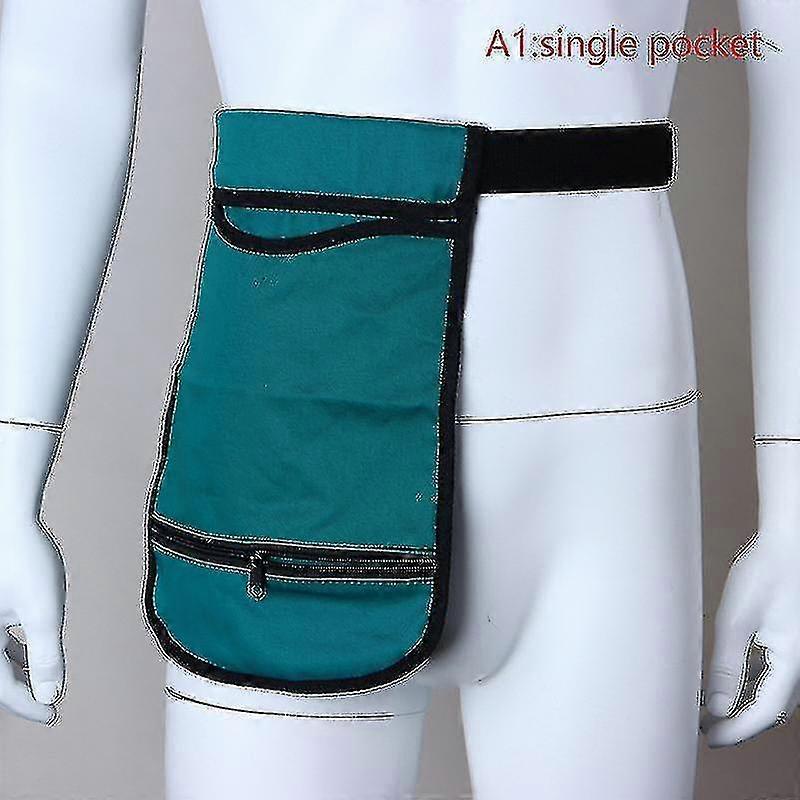 Adjustable Portable Urinary Bag Holder & Cover with Single Pocket for Catheter Care