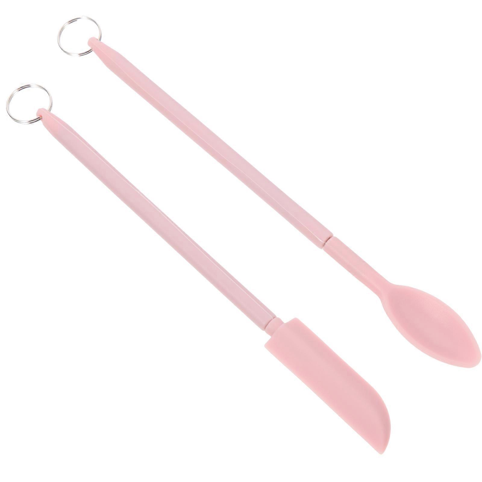 Portable Silicone Spatula, Compact Scoop for Kitchen Tasks, Construction