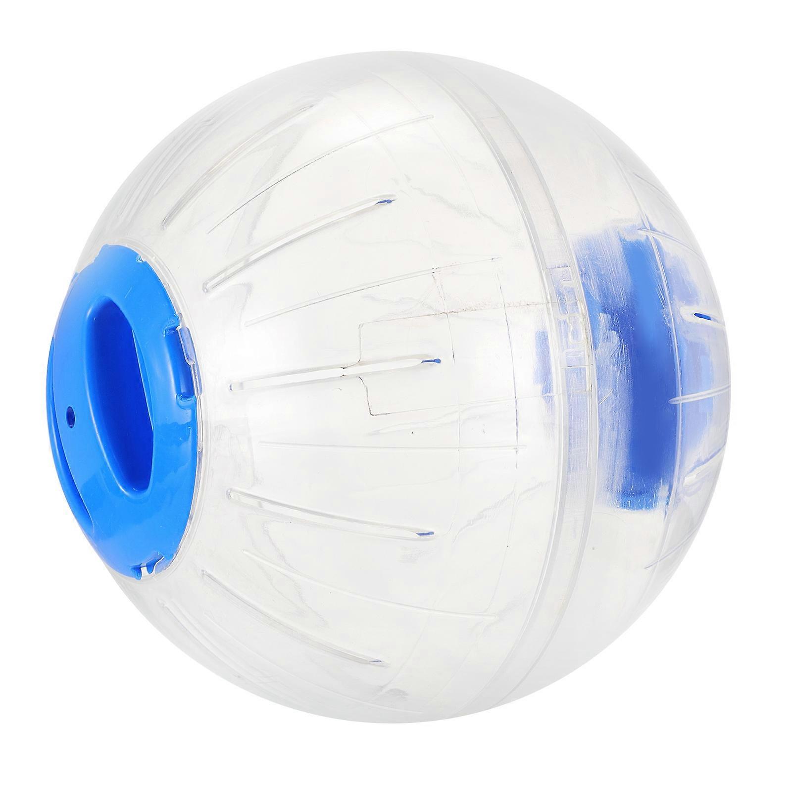 Hamster Exercising Roller Ball Non Breakable Blue Pet Toy for Fun and Training – Suitable for Hamsters, Gerbils, Mice, and Hedgehogs