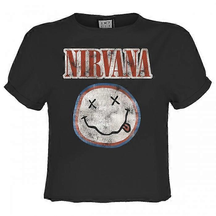 Amplified Womens/Ladies Colour Nirvana Crop Top