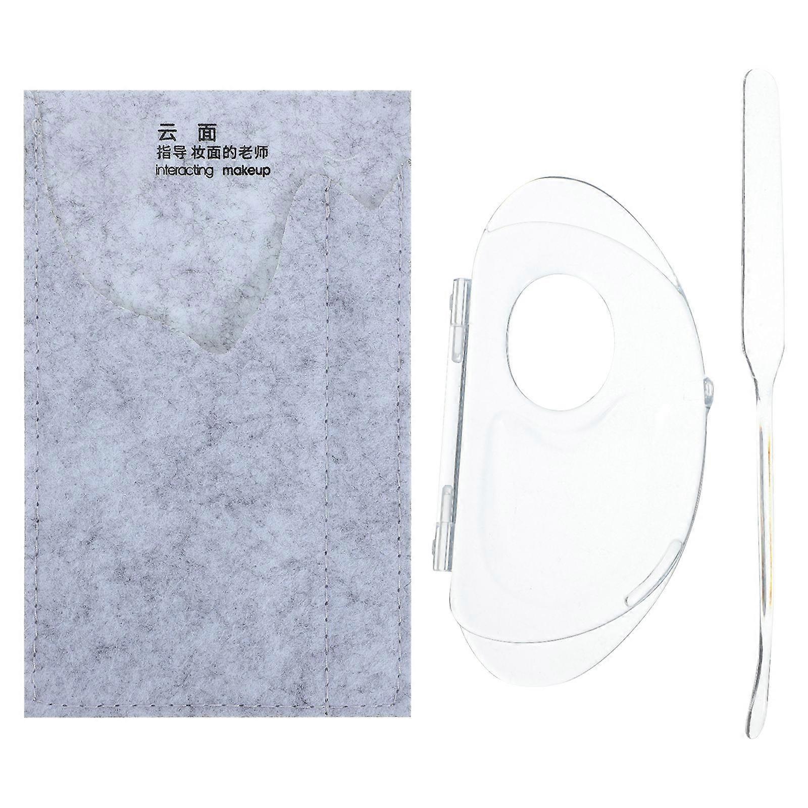 Travel Size Mixing Palette, Foldable and Durable for On-the-Go