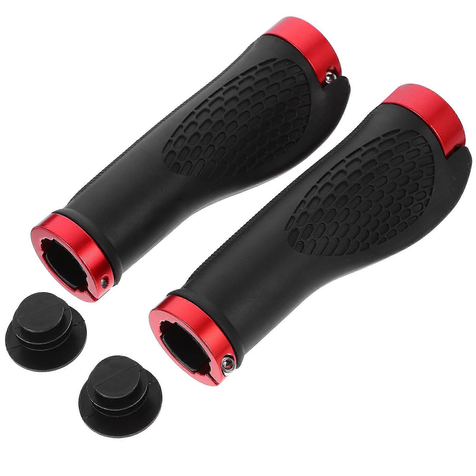 Ergonomic Bicycle Handlebar Grips Pair – Non Slip, Durable Covers for Mountain & Road Bikes to Reduce Hand Fatigue