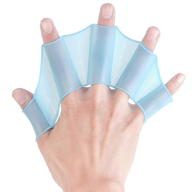 Swimming Webs for Fingers, Hand Swimming F Finger Swimming Gloves Silicone Water Gloves, Webbed Gloves Size S/M/L Ref: 5770