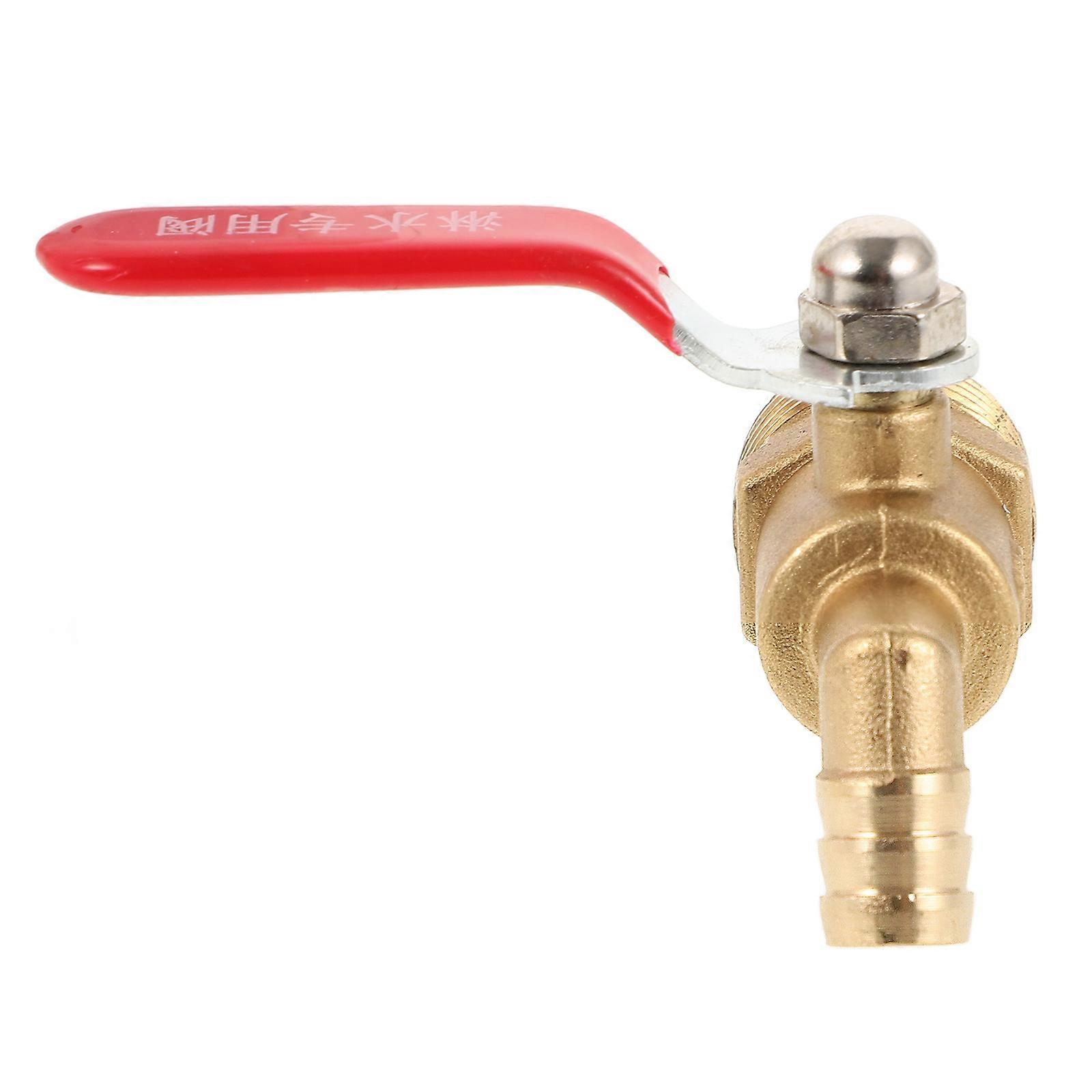 Quick Shut Off Valve Ball Valve Water Purifier Valve Home Use Golden 6.00X5.00X3.50CM Water Flow Control 1Pcs