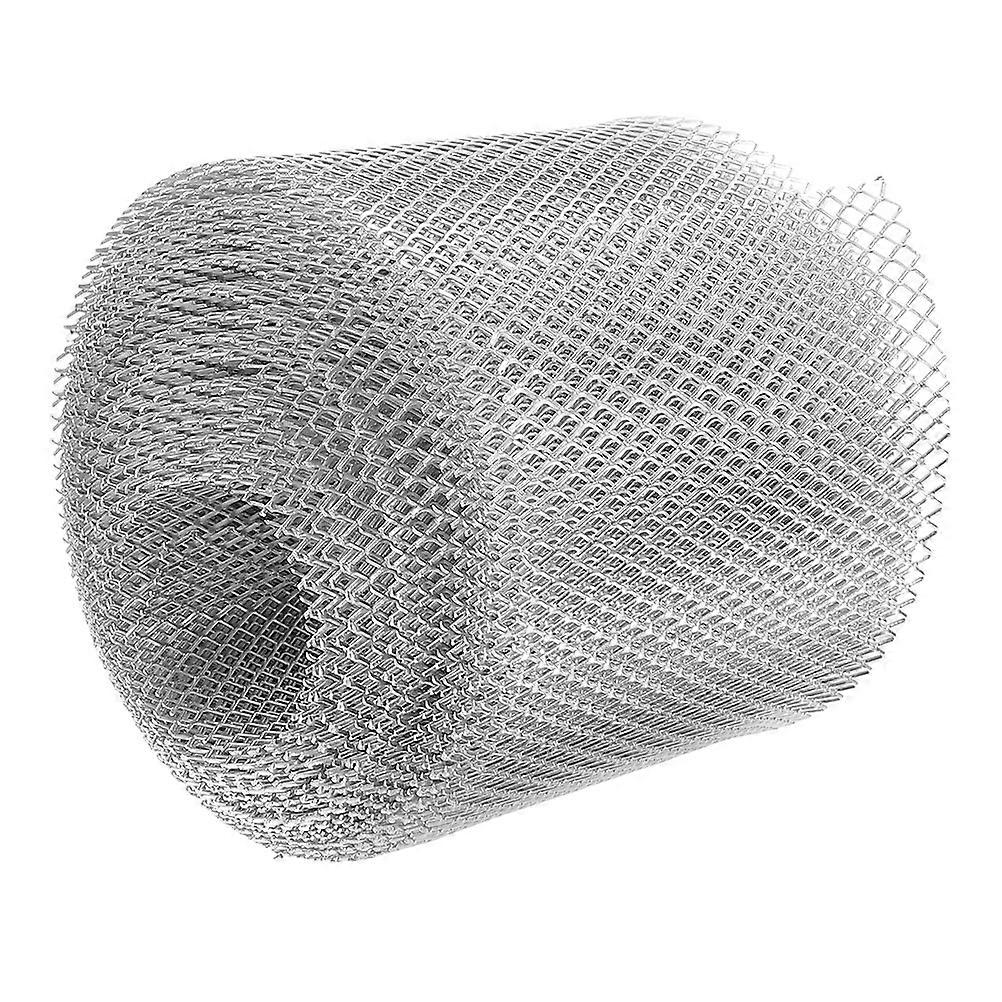 Stainless Steel Gutter Guard Mesh Screen for Yard Gutter Protection Silver 600cm x 15cm x 0.1cm Filter Leaves 1 Roll