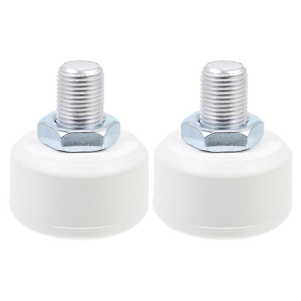 Adjustable Toe Plug Braking Control for Quads Skates White 5.00X4.50X4.50CM 2Pcs