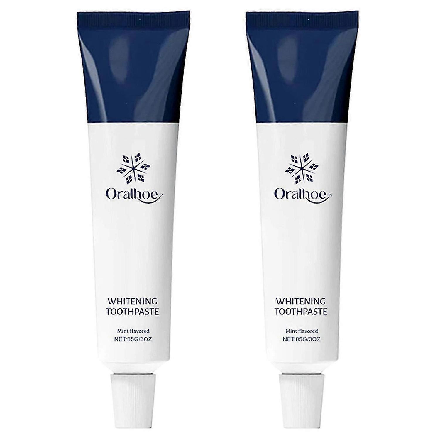 Whitening Toothpaste Fluoride-Free Hydroxyapatite Paste Enamel Safe Mints Flavored Refreshing Breath Teeth Whitener