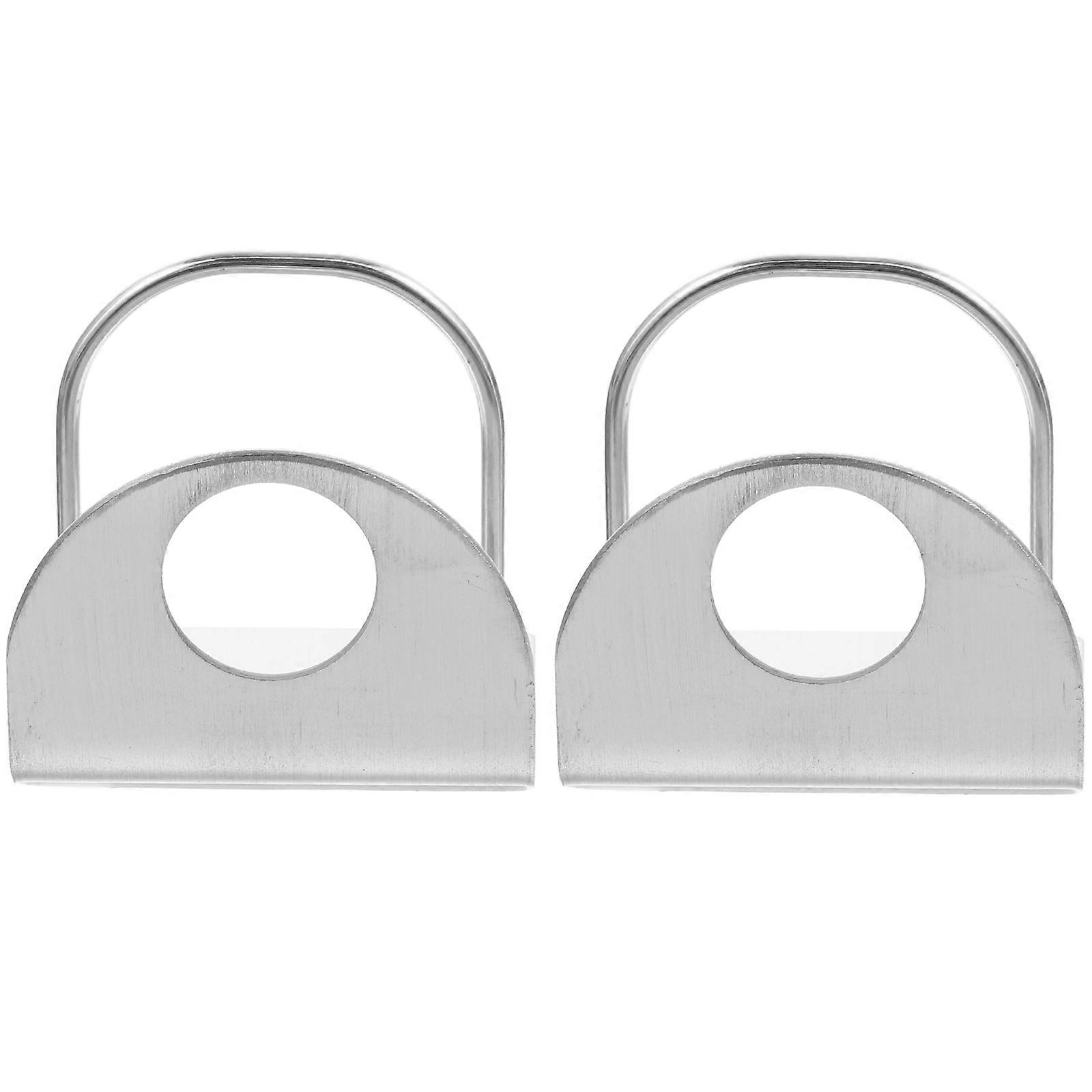 Hanging Storage Rack Bathroom Toothpaste Holder 3.5X4X5CM Easy Access 2Pcs