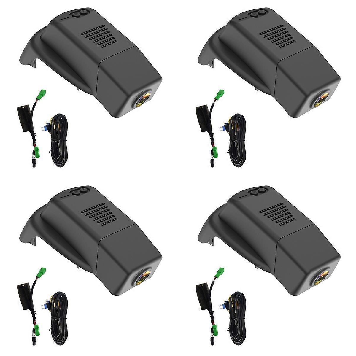 4X 2160P DVR Dashcam Recorder Cam 4K UHD Recorder Cameras Auto Hidden Wifi 24H Monitor for S90 V90 X