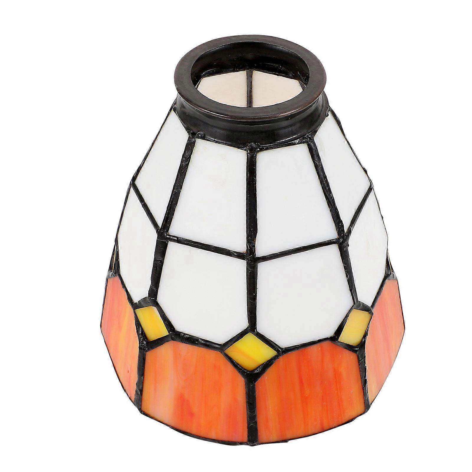 Masteelf 1pc Glass Craft Lampshade Decorative Hanging Light Cover Lampshade Cover