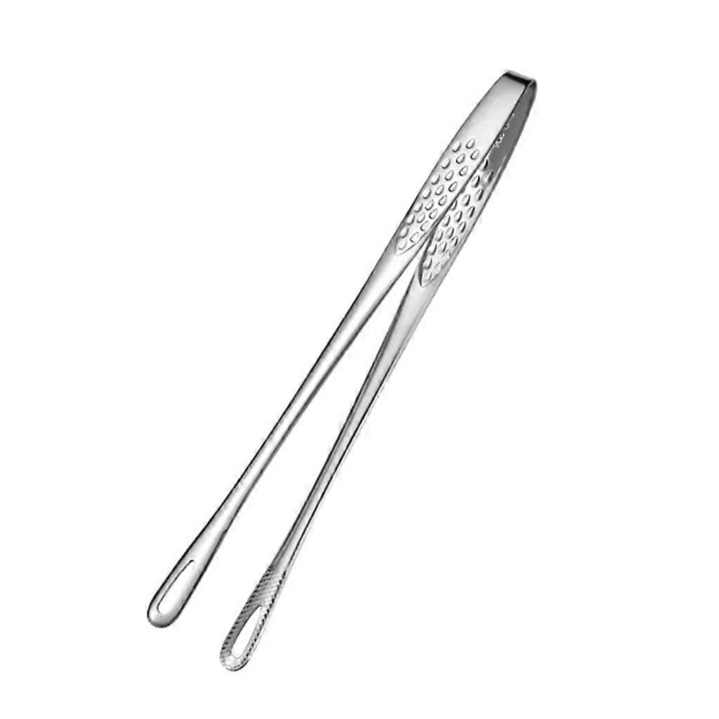 Grill Tongs, Bread Clip, Food Clip for Salad, Desserts, BBQ, Camping, 1.2x24cm Kitchen Utensils, Durable Stainless Steel