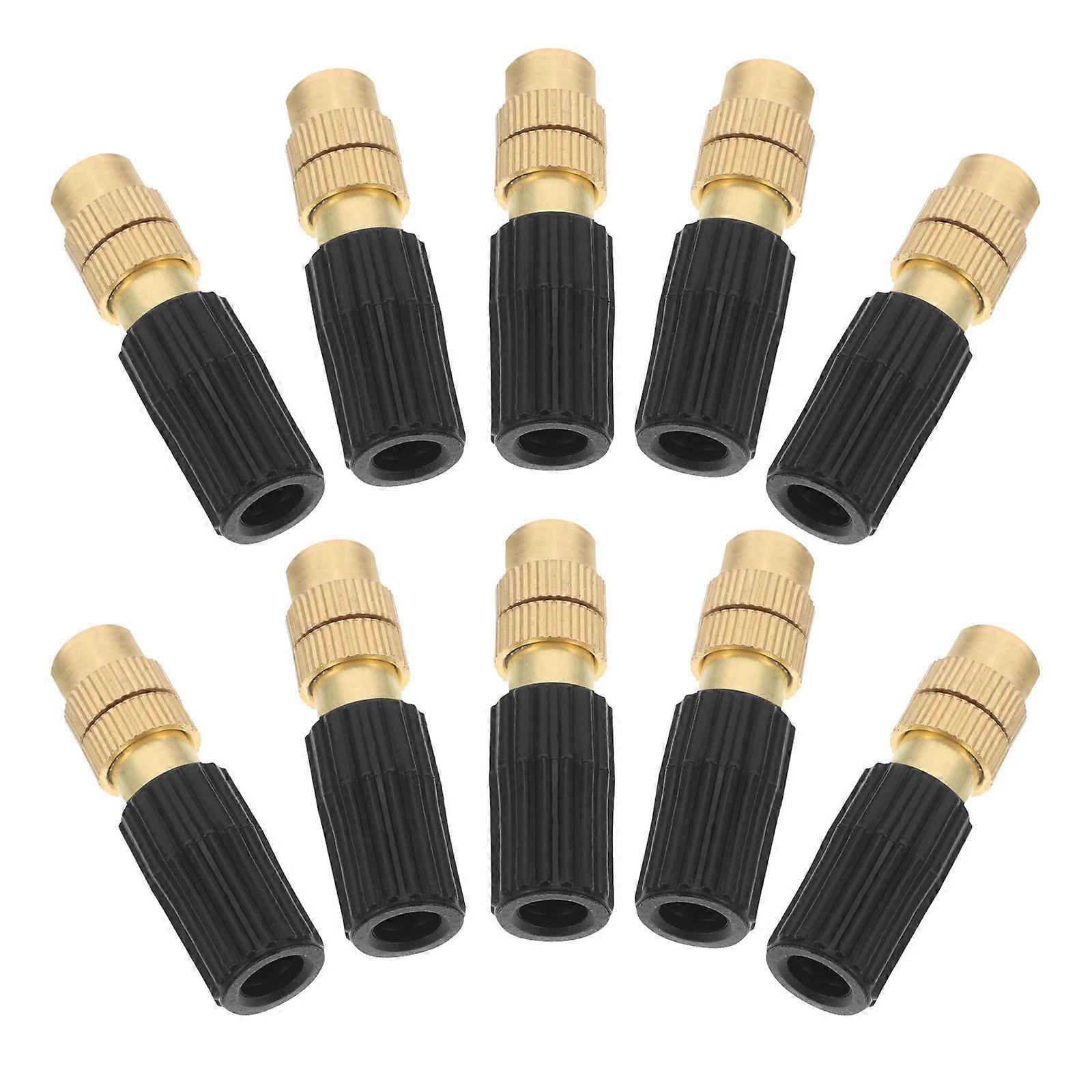 Garden Irrigation Atomizing Sprinkler Drip Irrigation Nozzles Gardeners Automated Watering 10Pcs
