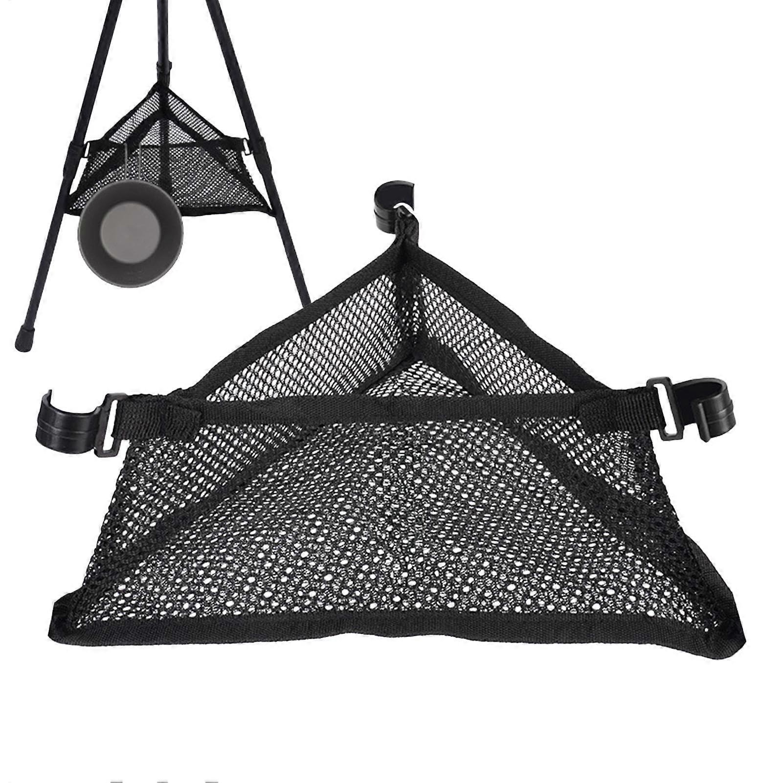 Folding Table Storage Bag, Triangular Mesh Bag, Outdoor Folding Net Bag, Picnic Storage Bag