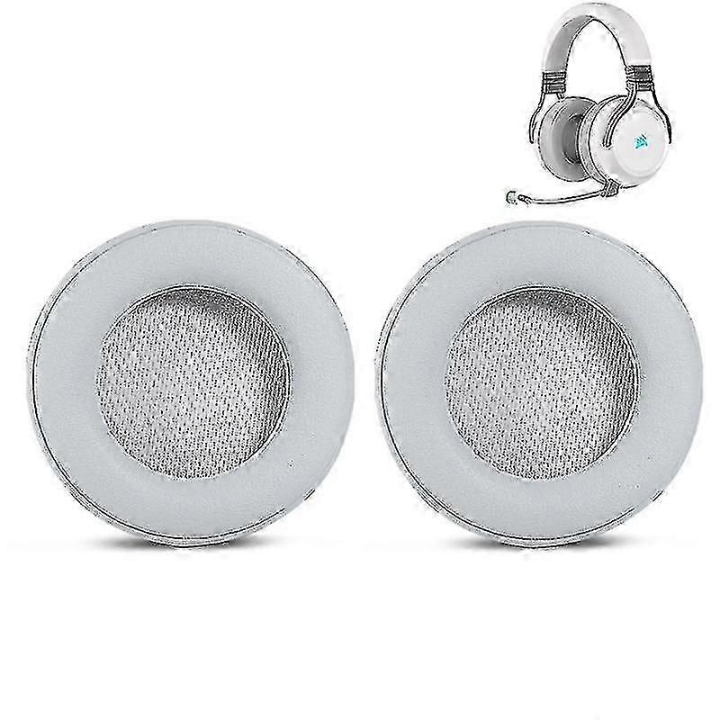 1 Pair Earpads Replacement Compatible With Corsair Virtuoso Rgb Wireless Se Gaming Headset