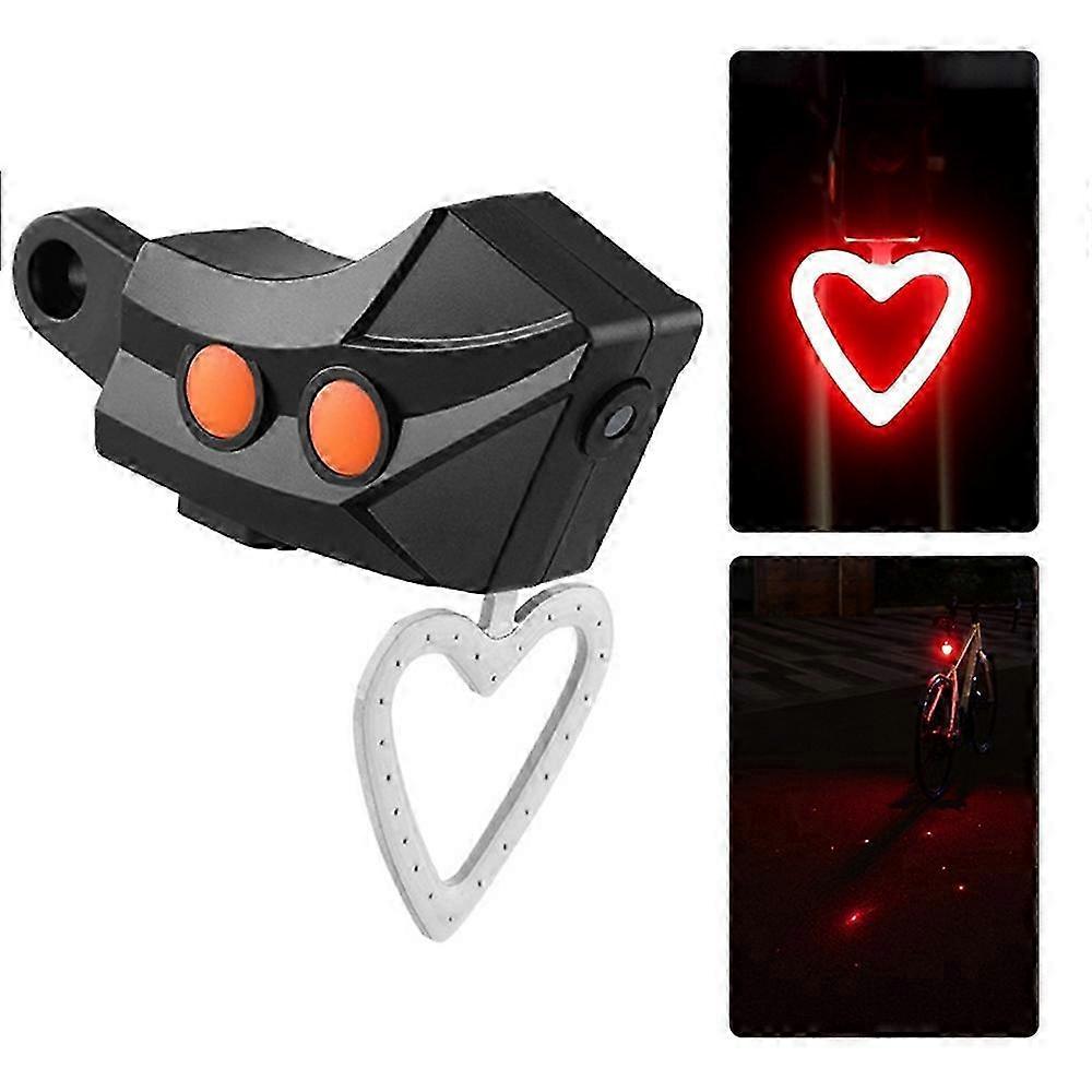 High Brightness LED Tail Light for Road Cycling Safety Warning