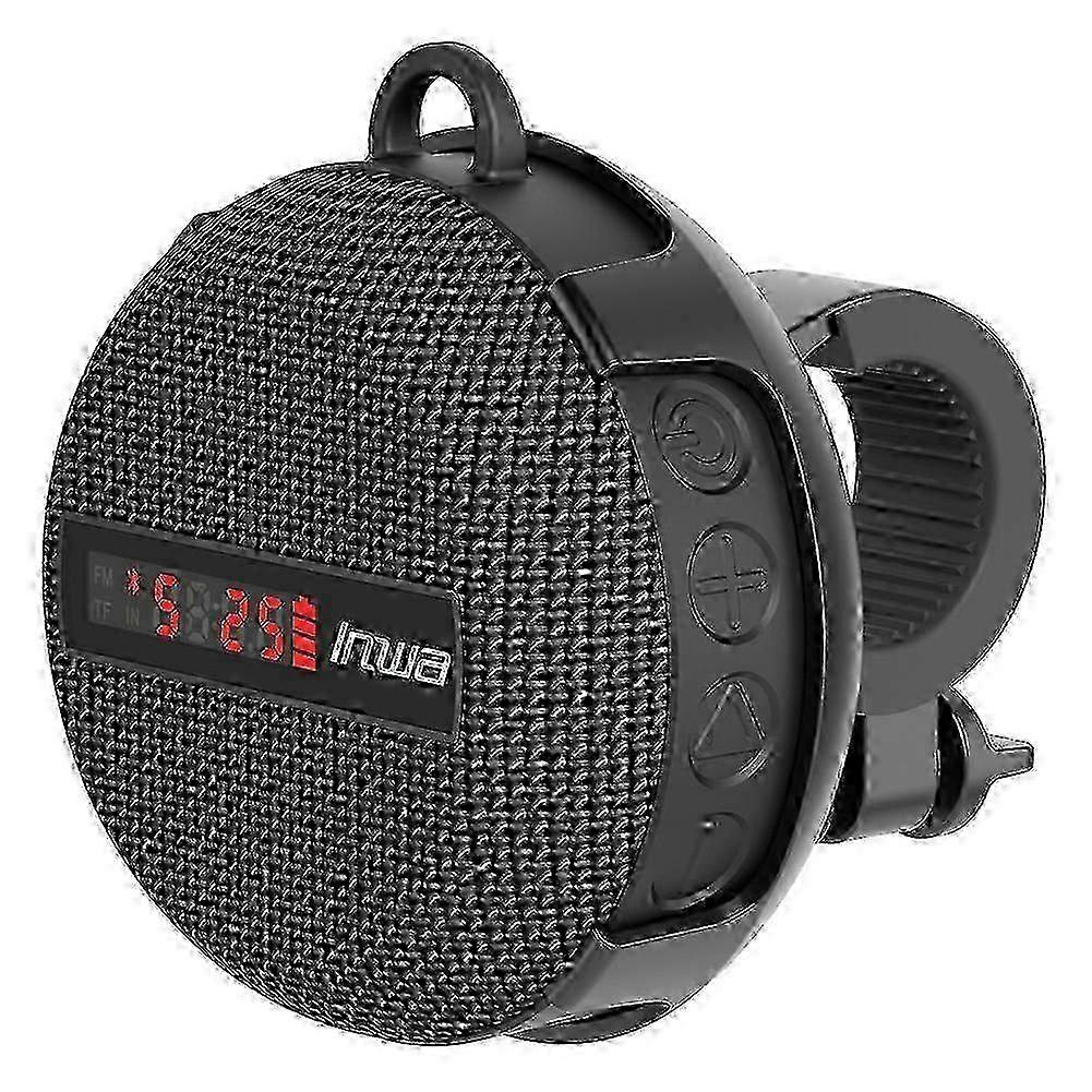 Waterproof Wireless Bluetooth Speaker with Digital Display for Bikes