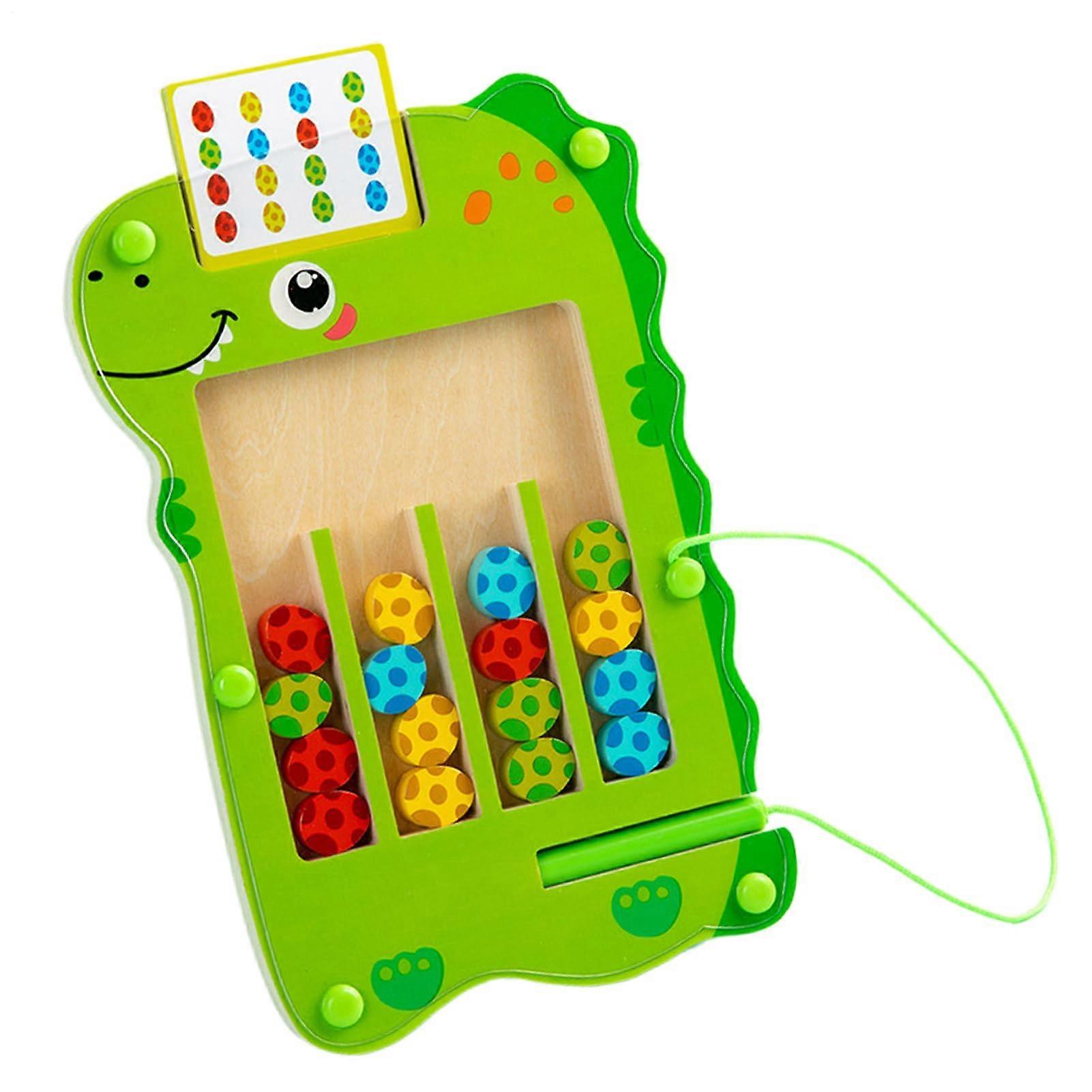 Magnetic Maze Toy for Kids, Colour-Adjustable Labyrinth Activity Board, Educational Sensory Game for Fine Motor Skills Development